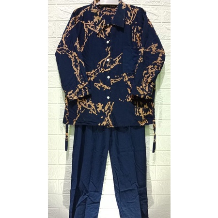 SETELAN RAYON ANAK  MOTIF ABSTRAK KOMBI/SETELAN USIA 4 sampai 11TH / SETELAN ANAK PEREMPUAN.-4