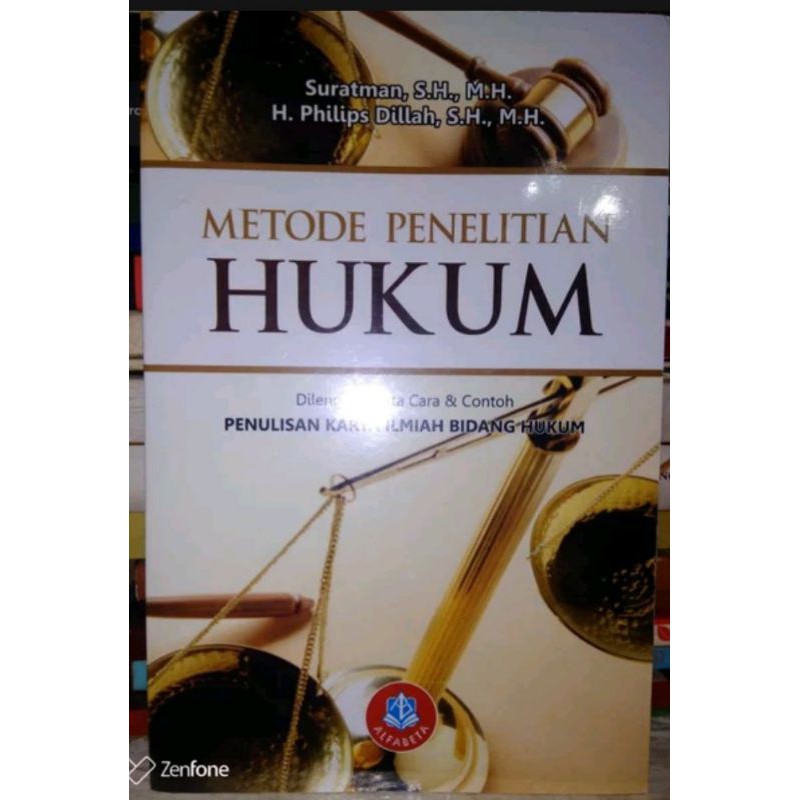 Metode Penelitian Hukum Suratman H Phillips Dillah Original Shopee Indonesia