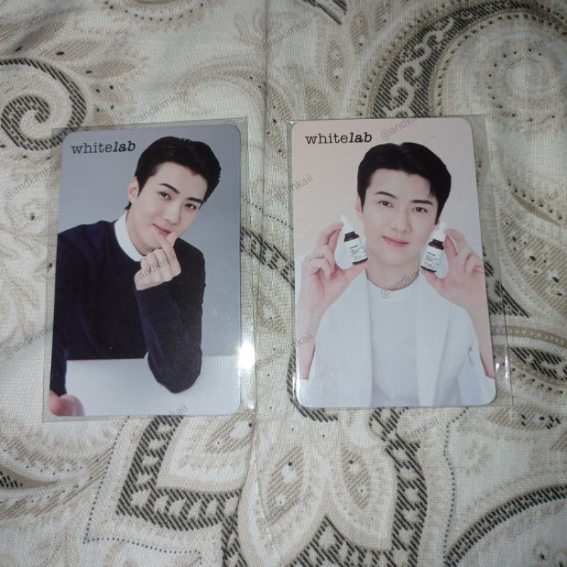 Sehun Whitelab photocard