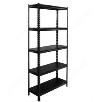 Tactix Rak Besi 5 Tingkat - Hitam