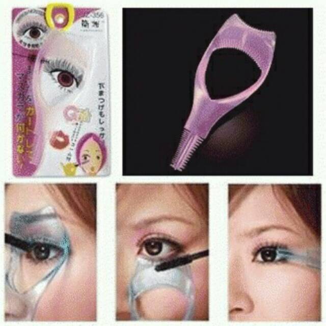 Mascara helper / alat bantu make up