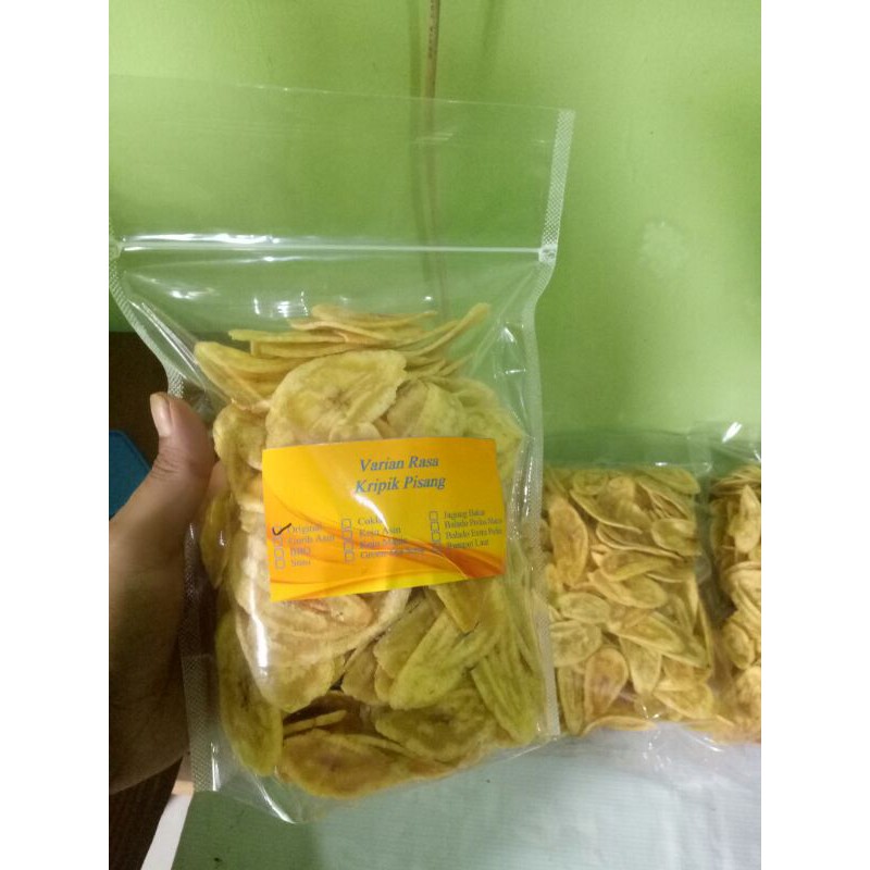 

keripik pisang aneka rasa