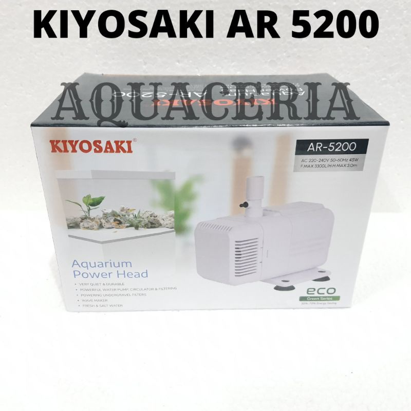 POMPA CELUP AQUARIUM KIYOSAKI AR 5200 POMPA CELUP AIR AQUARIUM KOLAM IKAN