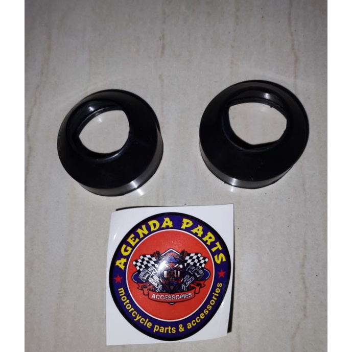 KARET SEAL SHOCK BOTOM-SEAL DEBU- SHOCK DEPAN HONDA WIN 100-Gl 100-HARGA UNTUK 1ST/ SEPASANG KIRI KANAN