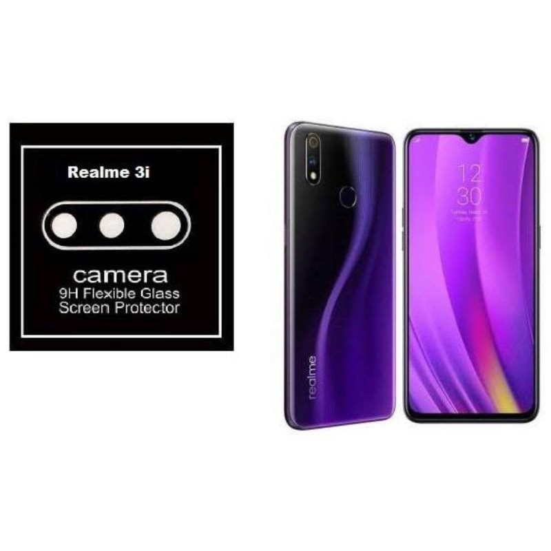 9H Tempered Glass CAMERA REALME 5 pro/5i/5s/C11/C12/C15/C3/3 pro/X2 pro/6 pro - anti gores TG kamera