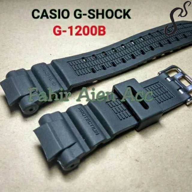 STRAP TALI JAM G-SHOCK G-1200B G1200B RUBBER STRAP JAM TANGAN G-SHOCK 1200B COMPATIBLE G-1500 G-1000