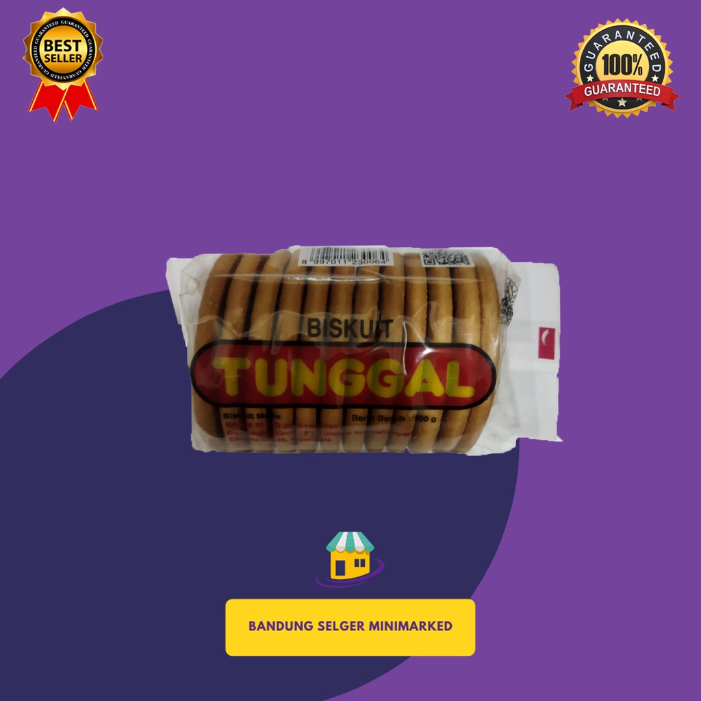 

BISKUIT TUNGGAL BISKUIT MARIE 100GR ORIGINAL