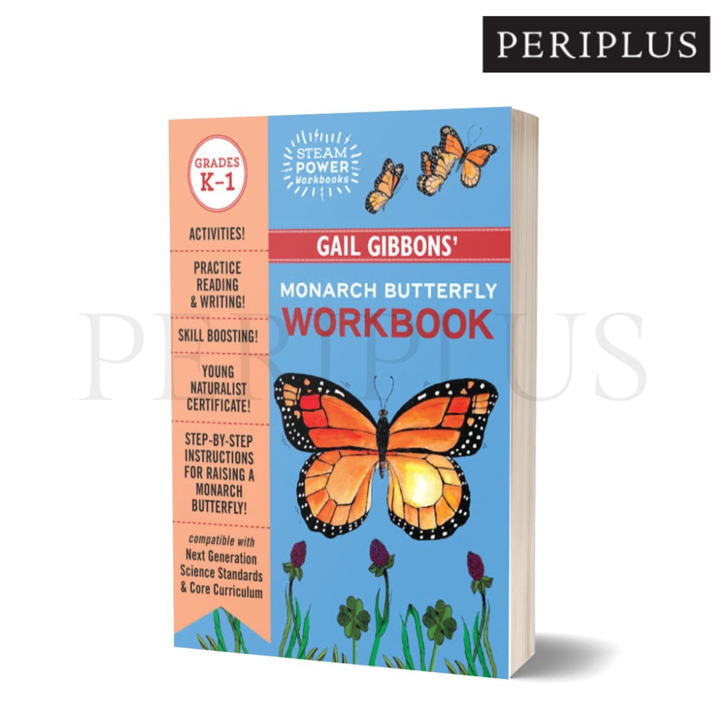Gail Gibbons' Monarch Butterfly Workbook-9780823450961-Buku Ori Periplus