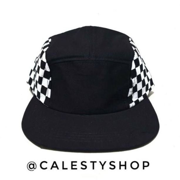 [NUT.10Jn22ᴸ] Topi Snapback 5 Panel Distro Motif Catur  - Baseball Cap Five Panels High Quality
