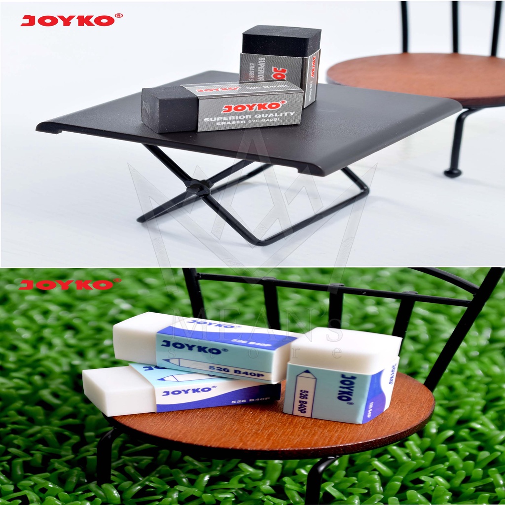 

D3W! Penghapus Pensil Joyko Isi 40 Pcs / B40P-Putih / B40BL-Hitam / Per Pak