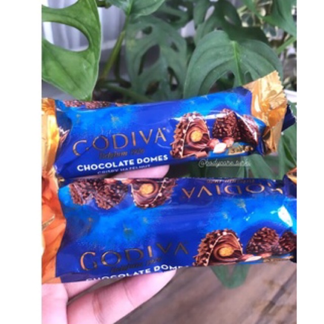 Godiva chocolate domes