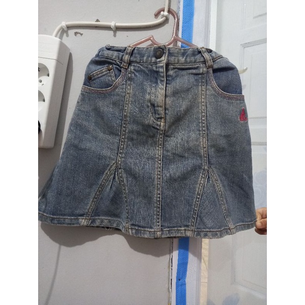 rok jeans anak beanpole