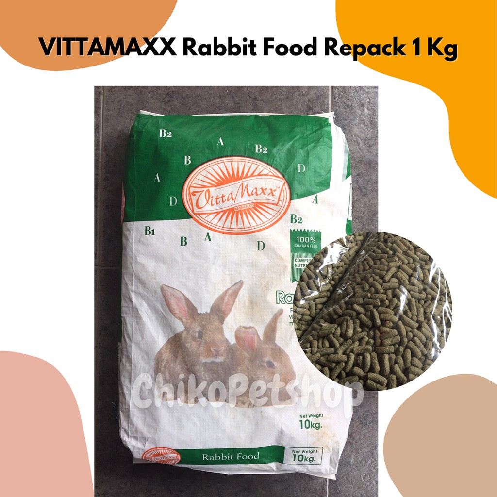 Vitamaxx Makanan Kelinci Rabbit Food Vitamax Kemasan 1 Kg Vittamax