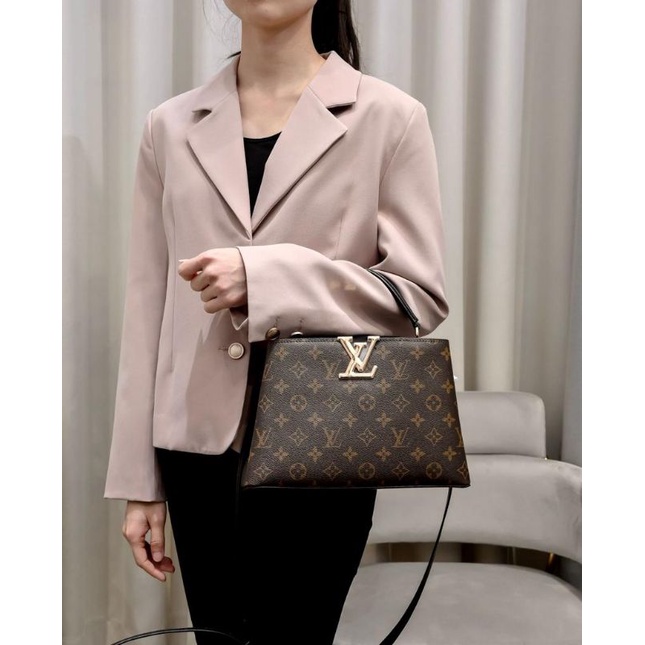 Ready Stok Tas Wanita Import code112233mono(With Magnet Box+Bubble Wrap 100% Real pic)