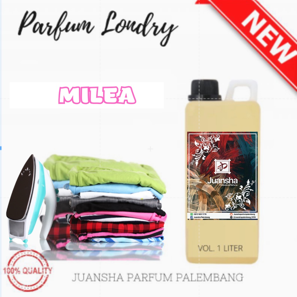 PARFUM LAUNDRY | MILEA  | JUANSHA PARFUM PALEMBANG | 1LITER