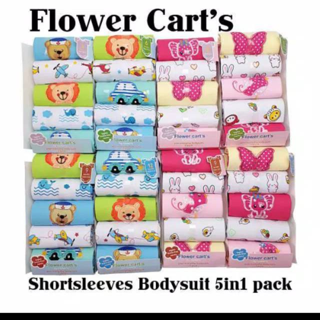 5 pcs jumper lovely cart's/ jumper bayi / kodok carter/ jumpsuit bayi