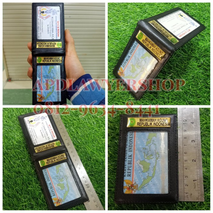 

Murah Name Tag Id Card Saku Mahkamah Agung Ri Dompet Saku Kartu Kulit Magnet Limited