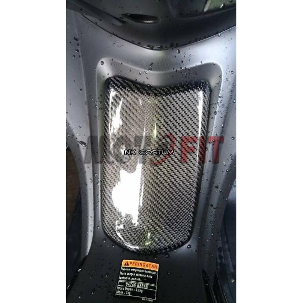 yamaha aerox 155 vva tutup tangki bensin carbon kevlar part ori YAMAHA