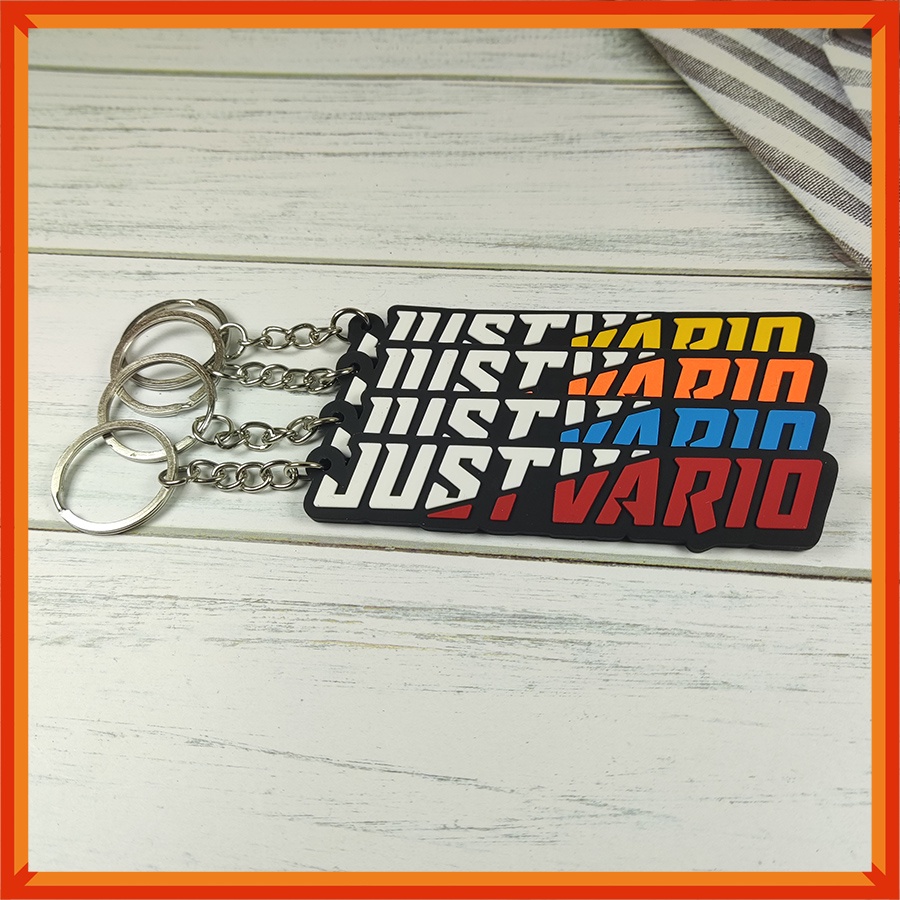 [BAYAR DITEMPAT] Gantungan Kunci karet Unik Motif VARIO  | Rubber keychain HONDA VARIO | bandul Kunci Premium | VARIO LAMA TECHNO 125 150-2