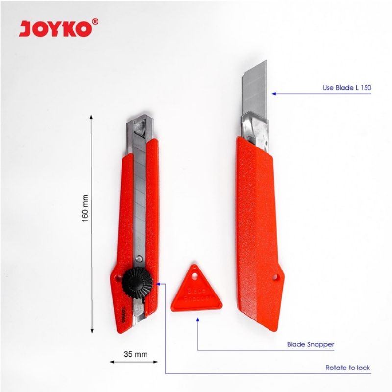 cutter L500 Joyco Besar +free Refil L 150 1 Tube