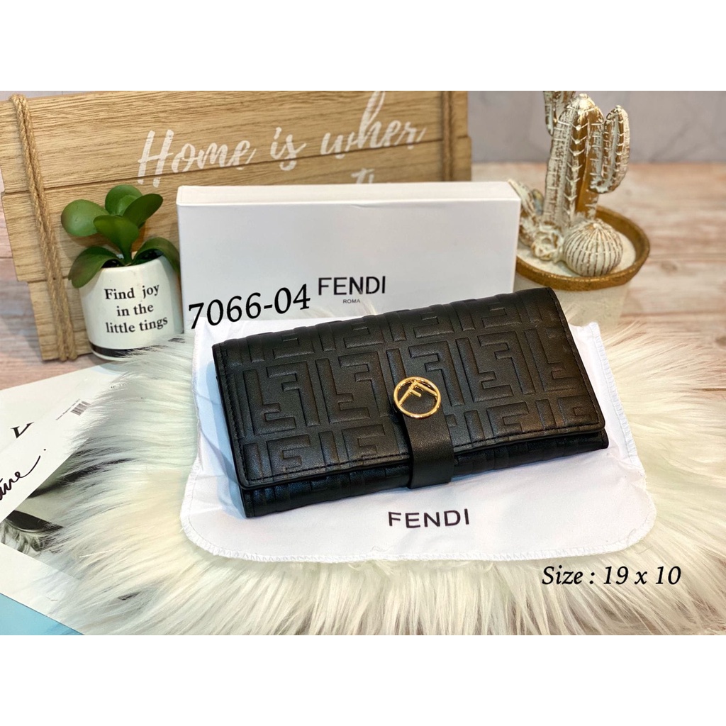 Dompet Lipat Panjang Lidah 7066 Bahan Wp Dan Emboss