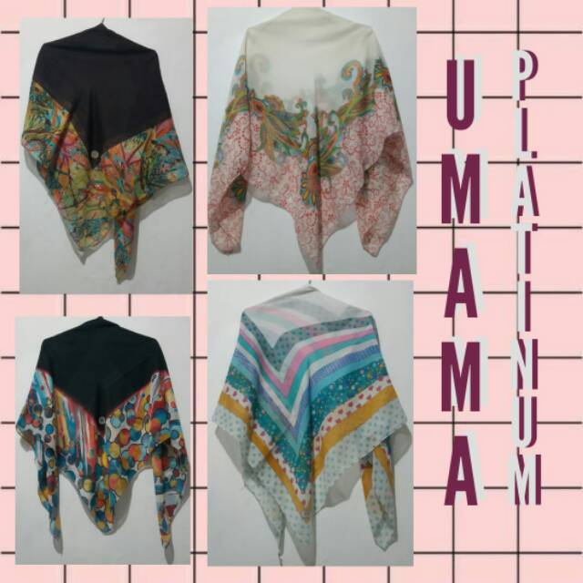 Jilbab segiempat UMAMA PLATINUM