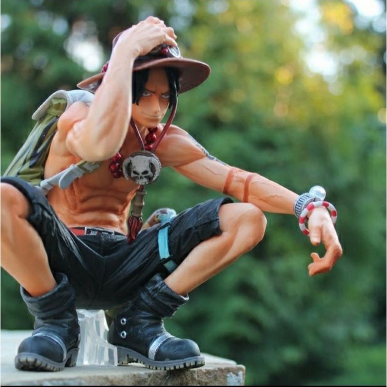 figure king of artist portgas D Ace figure one piece ace Luffy figure sabo sunny go kapal going merr