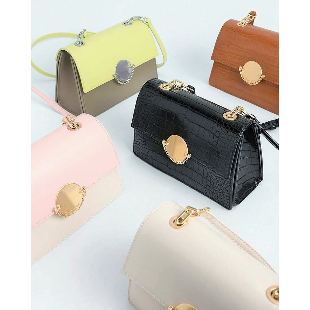 CK CnK Chain Link Croco Bag Original Original