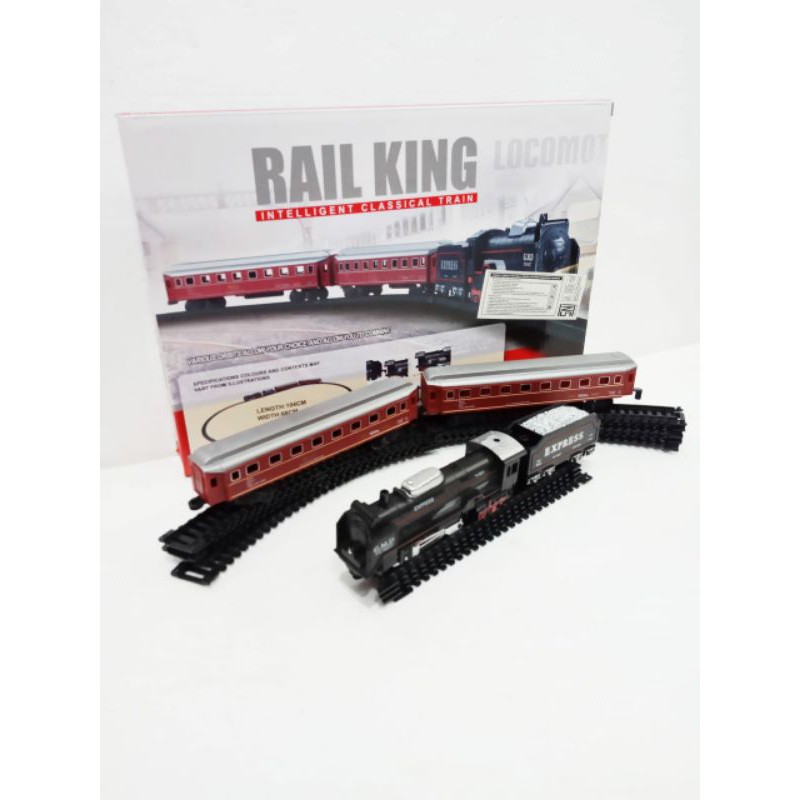 Mainan Kereta Api Rail king -Kereta Rail King