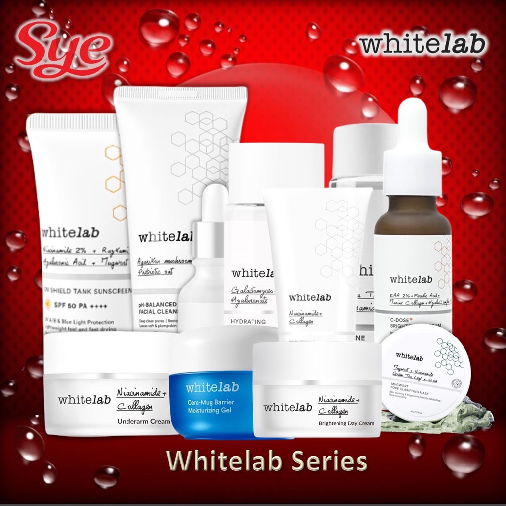 BPOM WHITELAB SERIES / WHITELAB BRIGHTENING SERIES / WHITE LAB ACNE SERIES / WHITE LAB SERUM / SYE