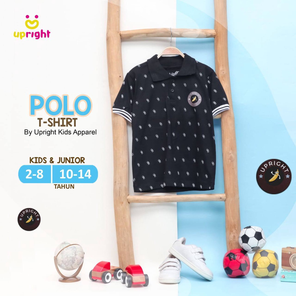 Polo Shirt Kids &amp; Junior Series Upright