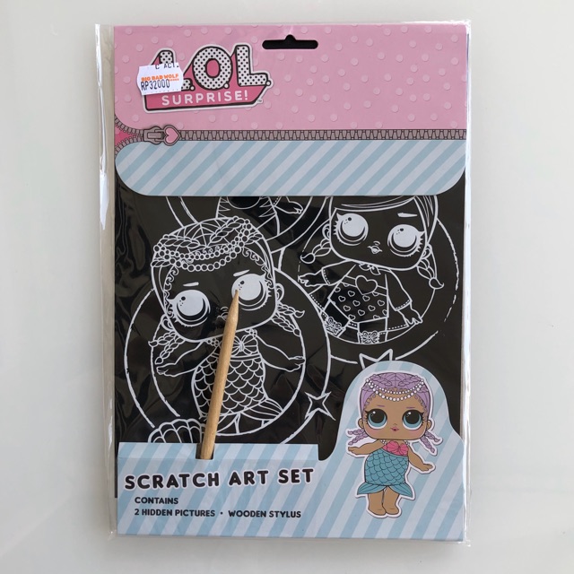 

LOL Scratch Art Set