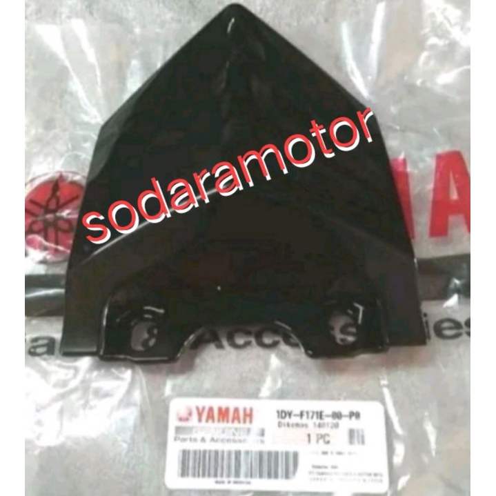 Cover sambungan body belakang Jupiter Z1 injeksi 1dy hitam Original YGP
