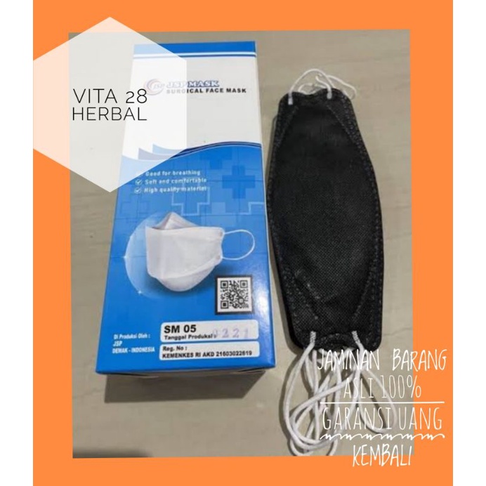 MASKER MEDIS JSP FACE MASK SM 04 DAN SM 05 KEMENKES AKD SURGICAL