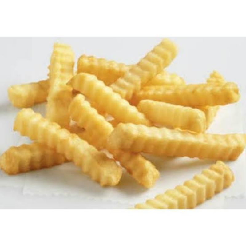 

Potato Crincle Cut French Fries Kentang Frozen 1 kg