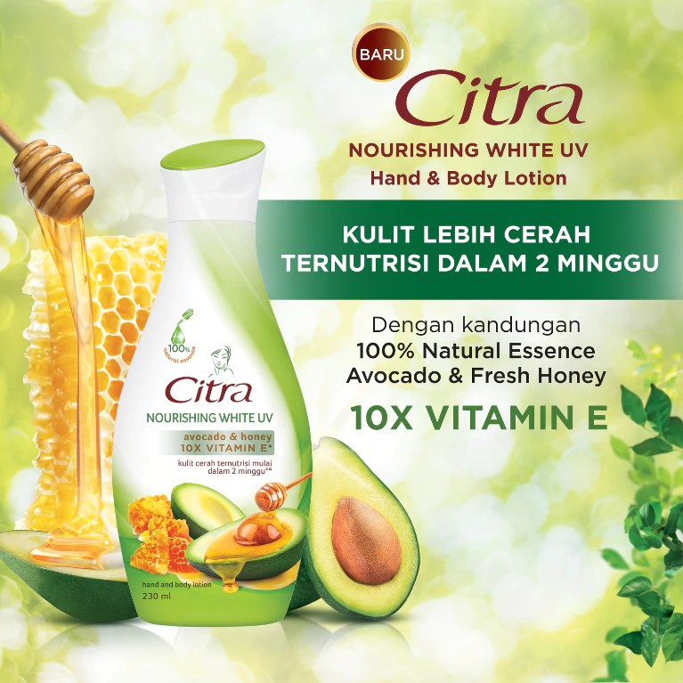 Citra Nourishing White UV Hand Body Lotion