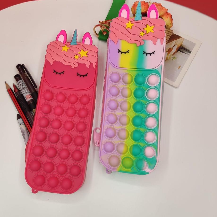 

Kotak Pensil Pop It Unicorn .,