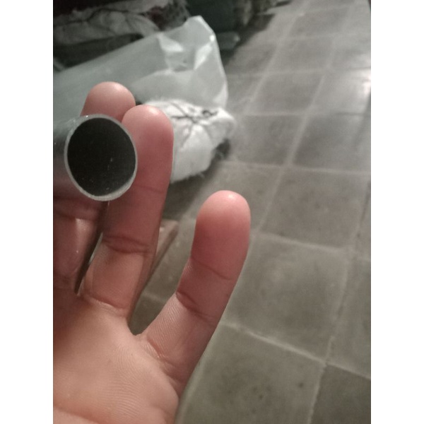 pipa alumunium diamter 16mm lubang 14mm