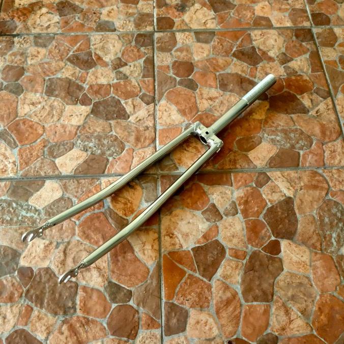 fork sepeda fixie 700c 700 27 balap jadul besi standar