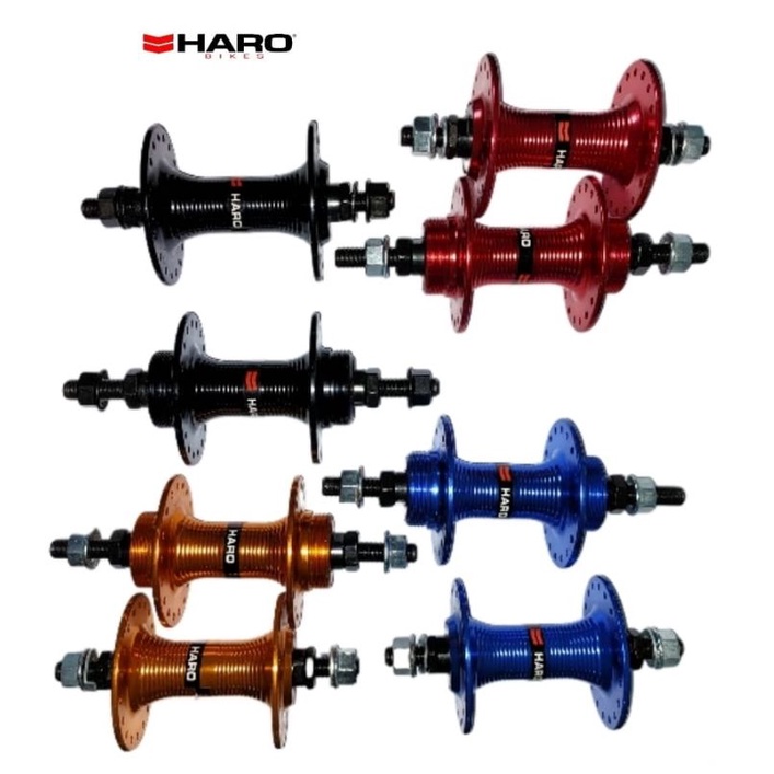 hub freehub sepeda BMX MTB fixie roadbike drat ulir 36 hole Alloy merk Haro platinum bearing
