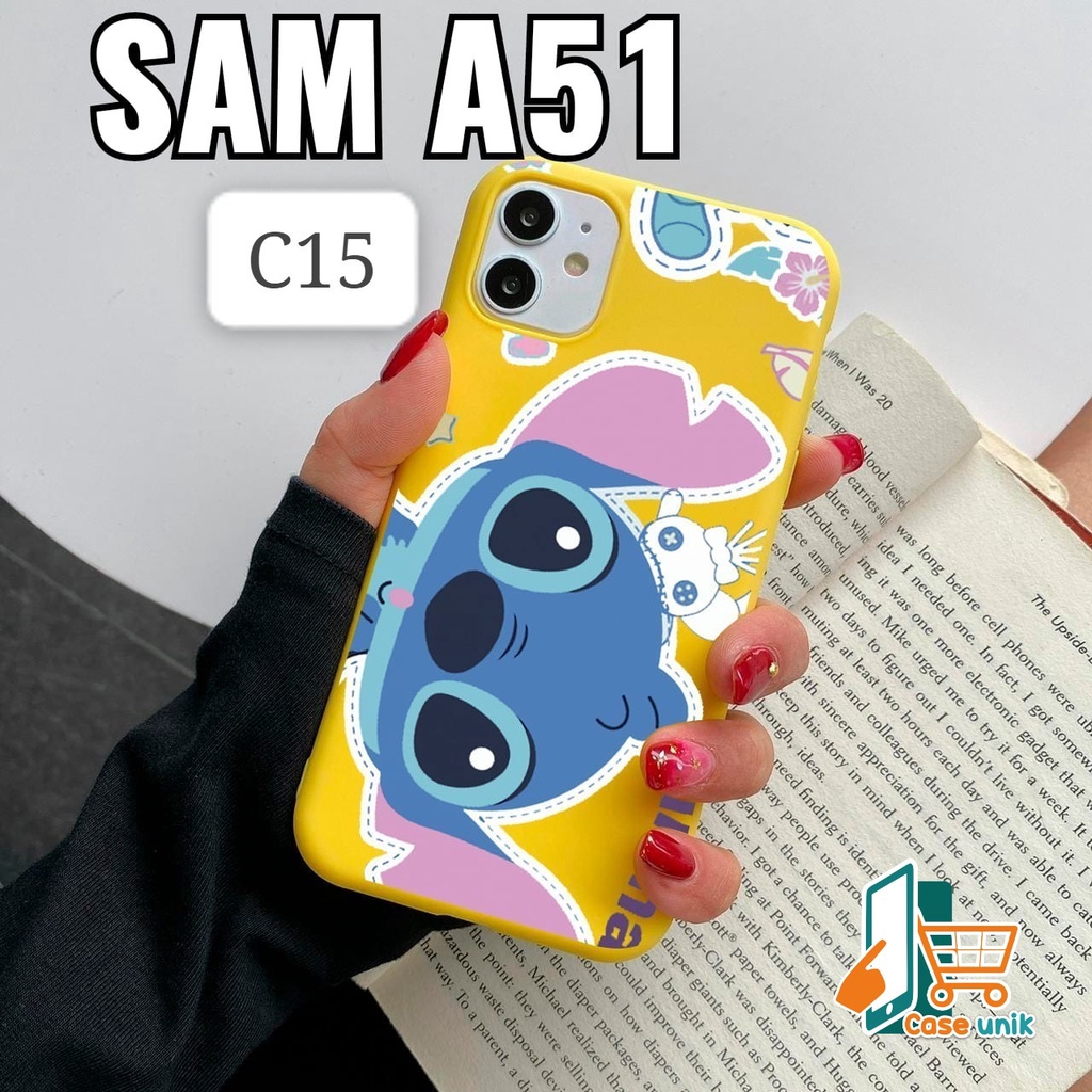 SS011 case STITCH samsung A02S A12 A20s A50 A50s A30s A31 A21s A51 CS2271