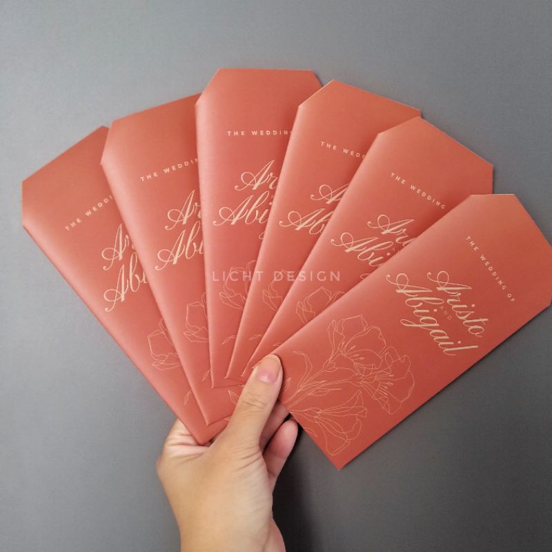 

Custom Angpau Wedding / Lebaran / Sangjit / Tunangan / Seserahan