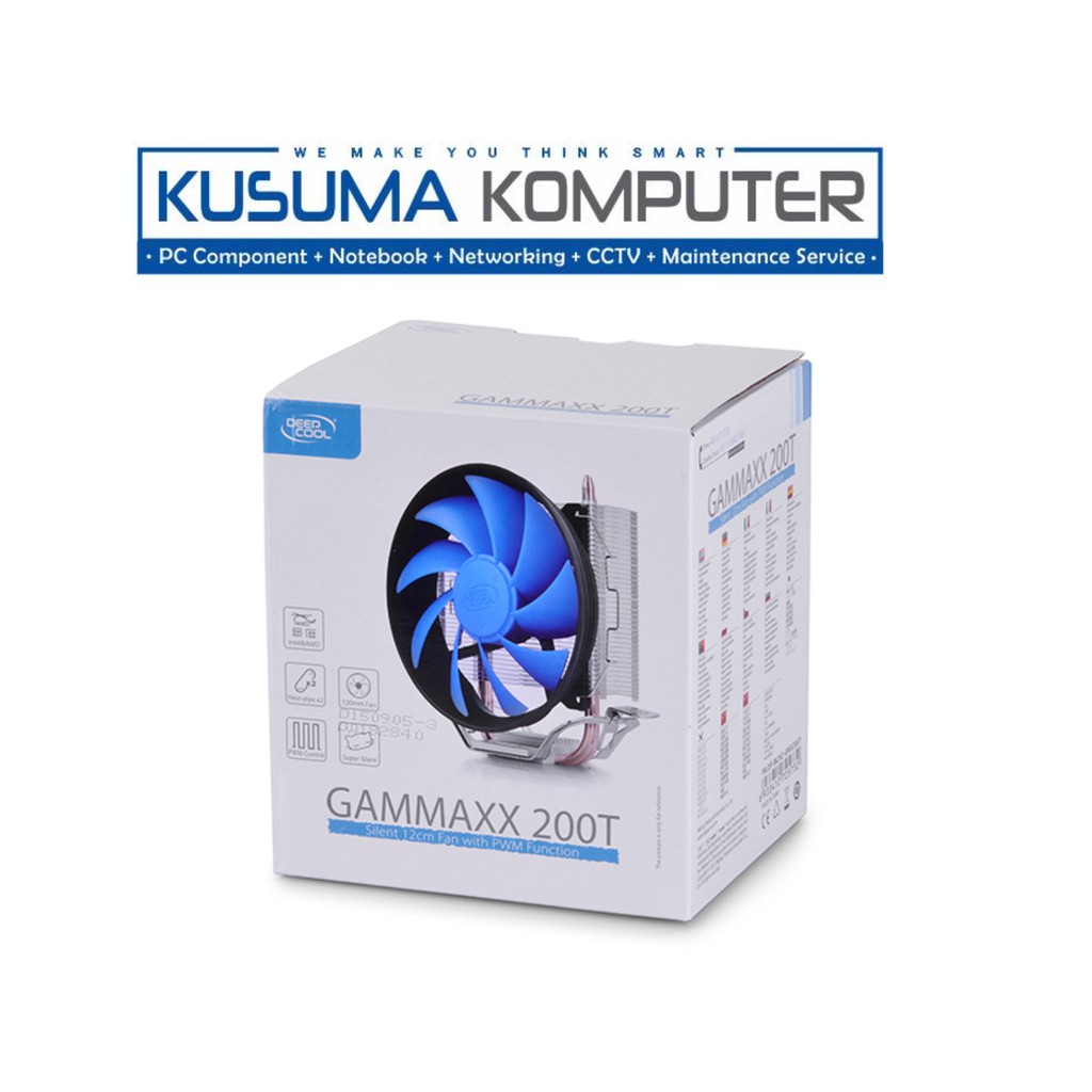 Deepcool GAMMAXX 200T Cpu Cooler Fan Heatsink