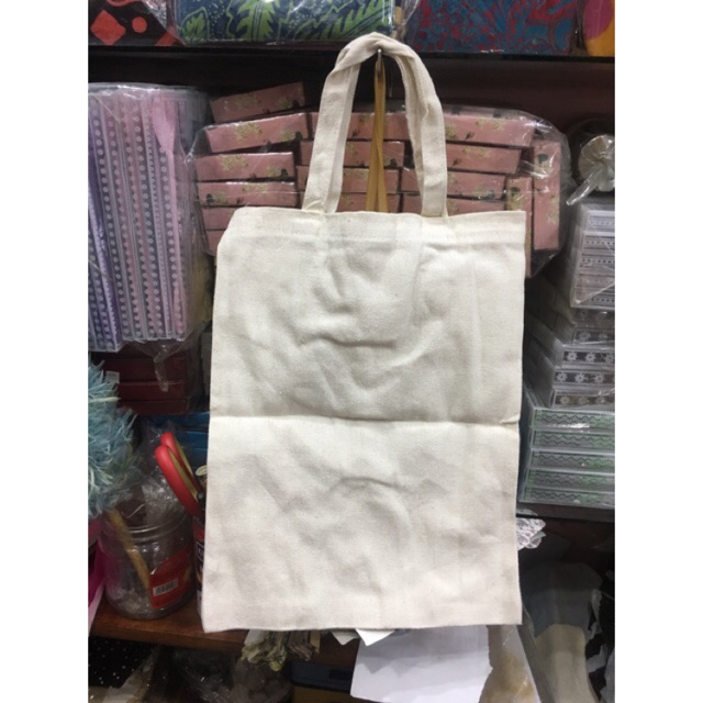 Tote bag kanvas polos putih | Shopee Indonesia