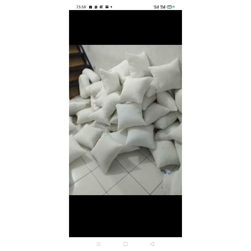 (Paket 5 Pcs)Bantal Sofa Ukuran 45x45 Dakron Super