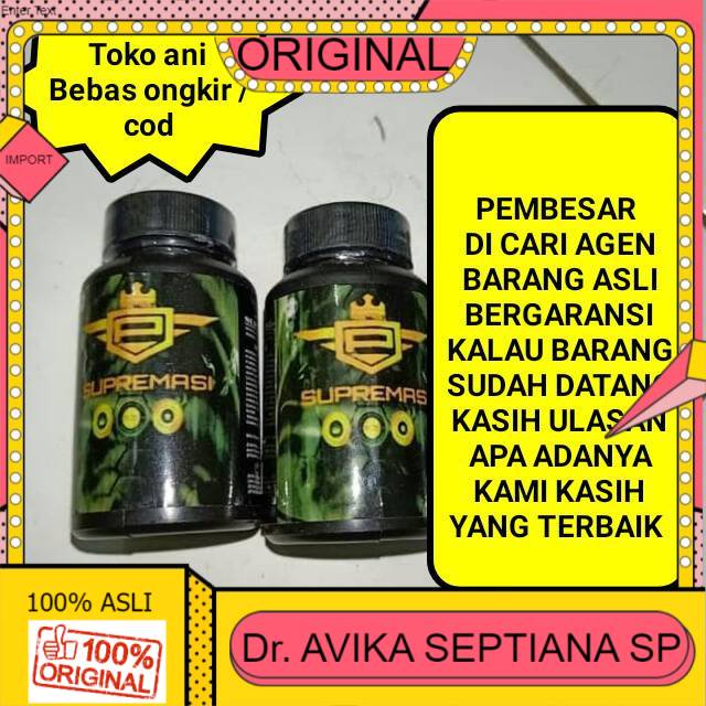 100% ASLI SUPREMASI ASLI DAN SUPREMA ORIGINAL