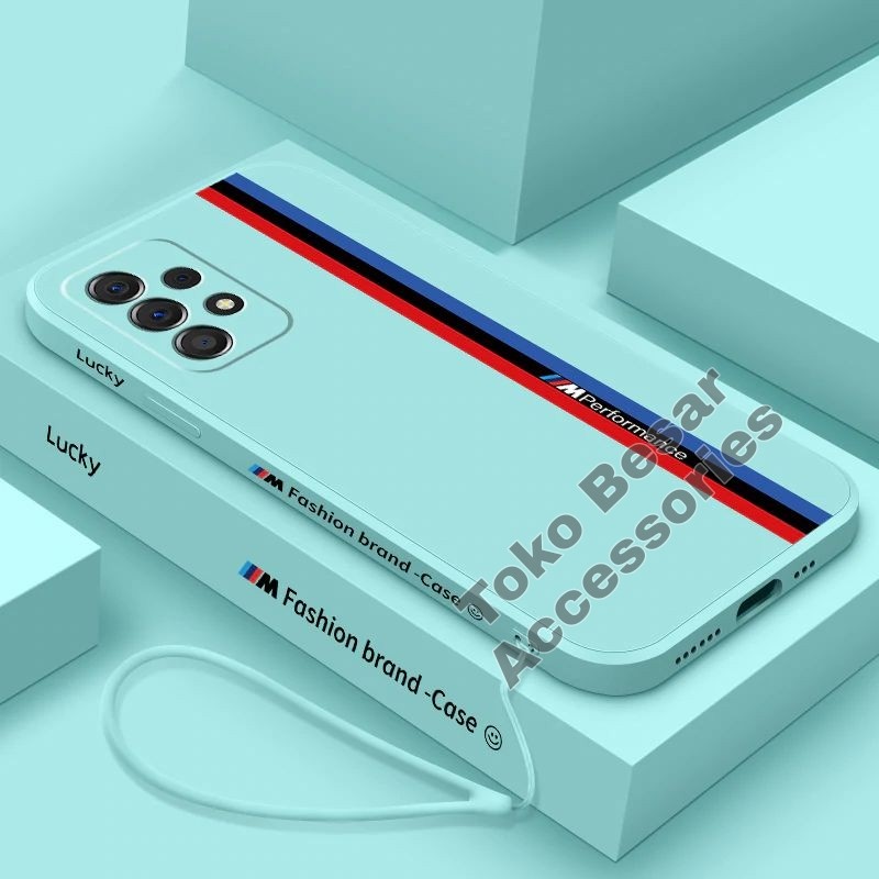 Case Samsung Galaxy A52S 5G /A52 Softcase Liqiud Silicon Lucky Premium