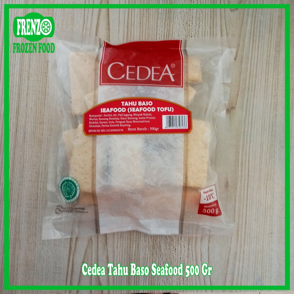 

Cedea Tahu Baso Seafood 500 Gr