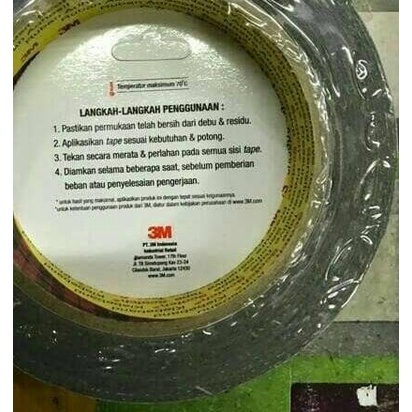 

☜ double tipe 3 m pe foam tape original 24mmx4m ➳