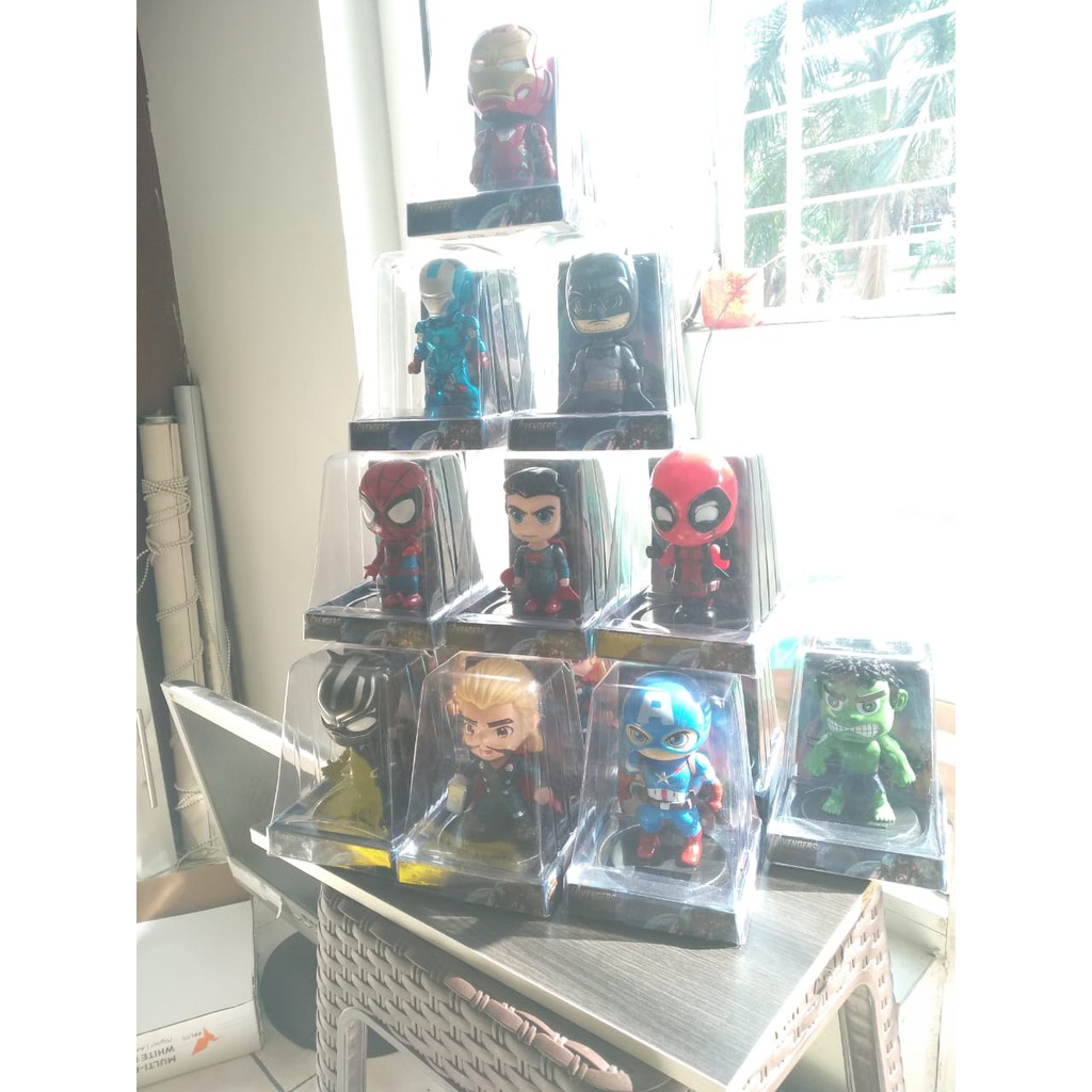 Promo Boneka Hiasan Dashboard Mobil Boneka Dashboard Kepala Goyang Avengers THOR